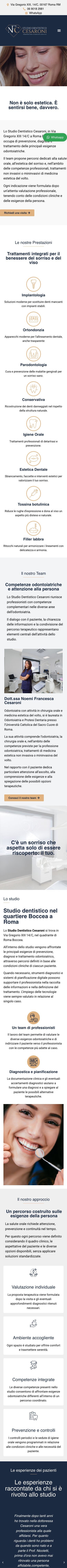 Il sito di oggi su smartphone